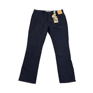 NWT Tailor Vintage Greenwich Straight Slim Fit Pants Navy Blue Men's 36 x 32